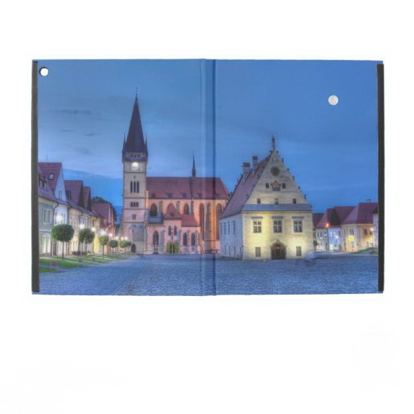 Old town square in Bardejov, Slovakia,HDR iPad Pro Case