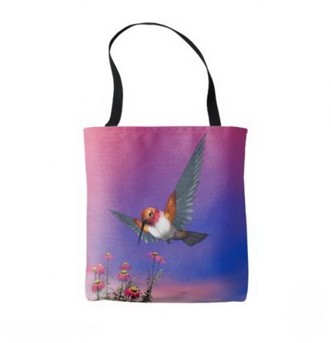 Rufous hummingbird Tote Bag